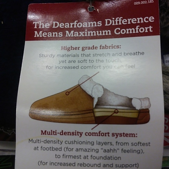 Dearfoams 5-6 Soft Slippers - Picture 6 of 12